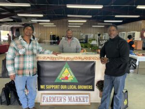 Project Elect Tupelo at the opening of the Tri-County Farmers Market in Mississippi.